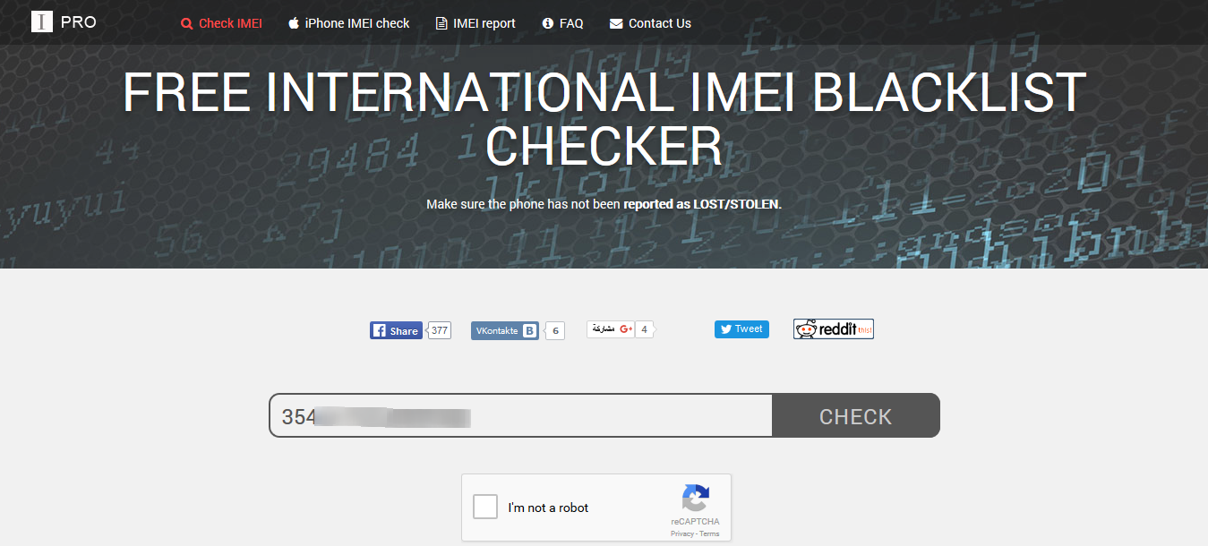 Check IMEI number - ESN - free checker IMEIpro.info 2016-03-08 12-41-05